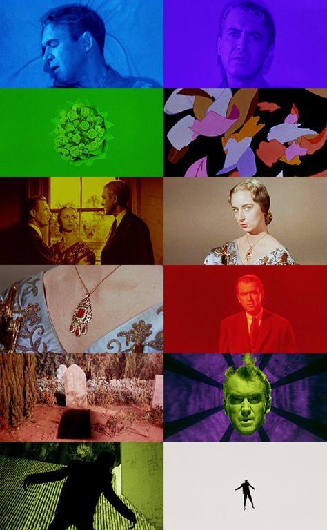 Dream Sequence Photography, Vertigo Movie Aesthetic, Vertigo Aesthetic, Technicolor Movies, Best Movie Shots, 60s Film, Vertigo 1958, Color In Film, Dream Sequence