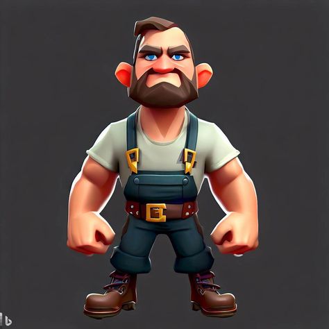 Farmer Concept Art, Stylized Sculpt, Farmer Character, Pubmats Ideas, Group Cartoon, Forest Guardian, Medieval Peasant, Games Journey, Dnd Minis