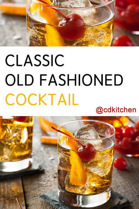 Become The Most Interesting Person, Classic Old Fashioned Cocktail Recipe, Old Fashion Drink Recipe, Whiskey Old Fashioned, Simple Syrup Cocktails, Classic Old Fashioned, Old Fashion Cocktail Recipe, Old Fashioned Drink, Simple Syrup Recipes