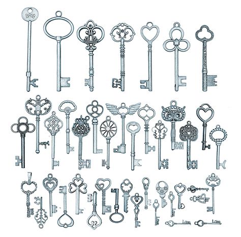 Vintage Key Tattoos, Antique Key Tattoos, Skeleton Key Tattoo, Key Tattoo Designs, Key Drawings, Key Tattoos, Key Tattoo, Pencil Drawings For Beginners, Vintage Skeleton Keys