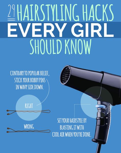 29 Hairstyling Hacks Every Girl Should Know Hacks Every Girl Should Know, Hair Today, Great Hair, Up Girl, Hair Skin, About Hair, Hair Dos, Hair Styling, Every Girl