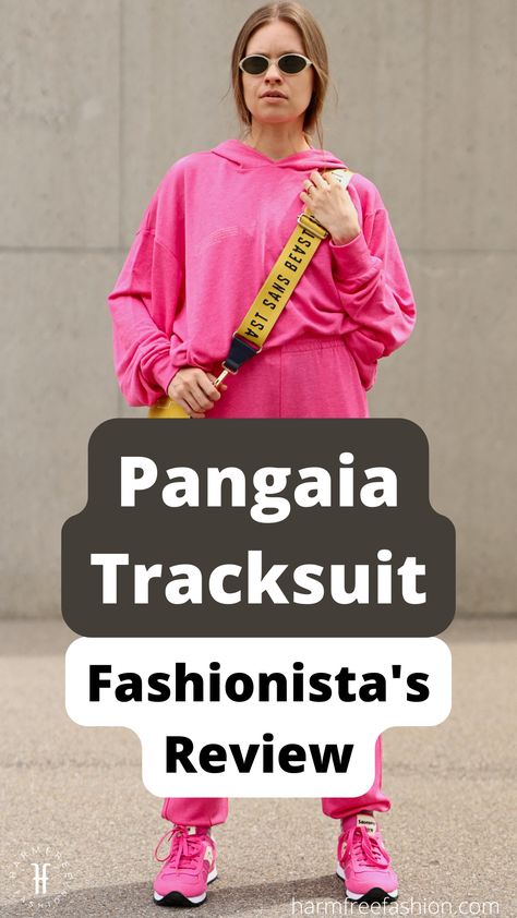 harmfree fashion models pangaia tracksuit street style fashion influencer outfit ideas Pangaia Outfits, Pangaia Tracksuit, Layered Outfits Spring, Sustainable Loungewear, Outfits 2000s Style, Office Outfits Women Casual, Ethical Clothing Brands, Office Casual Outfit, Spring Work Outfits