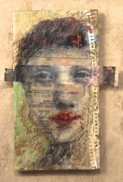 Modern Portrait, Mixed Media Portrait, 2022 Art, Modern Portraits, Encaustic Art, Piece Of Art, Art Journal Inspiration, Art Plastique, Modern Art Abstract