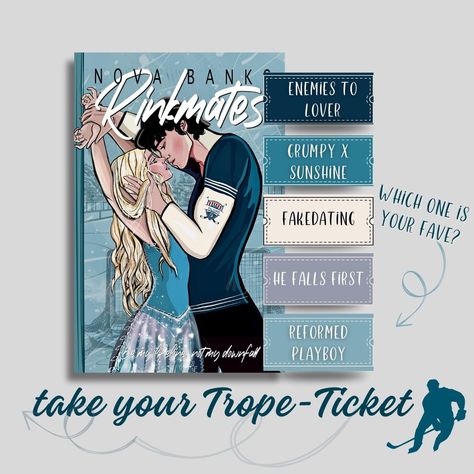 🤍Grab your ticket, it's time to hit the rink! But first, you need to pick your favorite trope from Rinkmates. 🤍 What's it gonna be? 🤔 #indieauthorsunited #indieauthorcommunity #hockeyromanceauthor #hockeyromances #hockeyromancewriter #enemiestoloversromance #enemiestoloverstrope #frenemies #publicenemies #suportindieauthors #romancecollection #angstyread #angstyromancereads #angstyromancebooks #indieauthorcommunity #angstyread Romcom Books, Romance Books Worth Reading, Fiction Books Worth Reading, Book Reading Journal, Romance Series Books, Read Books Online Free, Romantic Book Quotes, Dark Books, Teen Romance Books