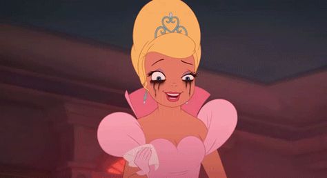 When Charlotte did this expert touch-up. | The 25 Most Satisfying Beauty Moments In Disney Films Disney Characters Disneyland, Funny Disney Characters, Humor Disney, Cute Gifs, Funny Princess, Funny Photos Of People, Disney Princess Funny, Regina Mills, Disney Gif