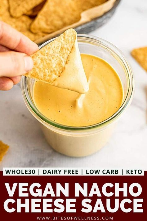 Dairy Free Nacho Cheese, Vegan Nacho Cheese Sauce, Queso Sauce, Vegan Nacho Cheese, Dairy Free Queso, Vegan Cheese Sauce Recipe, Cashew Cheese Sauce, Vegan Cashew Cheese, Vegan Nachos Cheese