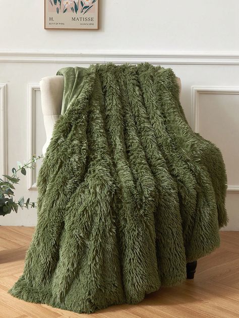 Farmhouse Throws, Boho Throw Blanket, Green Throw Blanket, Green Blanket, Boho Throws, Green Throw, Knit Throw, Heated Blanket, Knit Throw Blanket