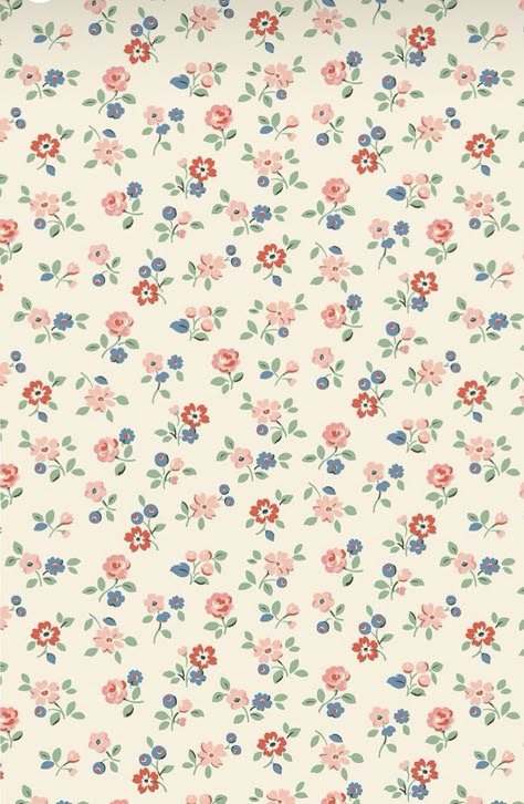 Highlight Ig, Vintage Flowers Wallpaper, Simple Phone Wallpapers, Cute Patterns Wallpaper, Iphone Background Wallpaper, Liberty Print, Pretty Patterns, Cute Backgrounds, Cute Wallpaper Backgrounds