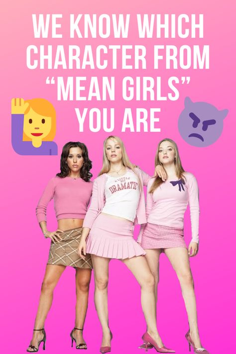 Mean Girls Cosplay, What Mean Girls Character Are You, Character Dress Up Day High School, So American Aesthetic, So High School, Karen Mean Girls Outfit, Mean Girls Quiz, Mean Girls Drawing, Mean Girls Outfits Ideas