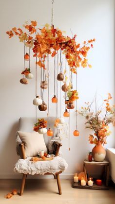 Storefront Fall Display, Fall Leaves Window Display, Diy Window Display Ideas, Autumn Cafe Decor, Fall Lobby Decor, Gift Store Window Display, Simple Fall Backdrop, Fall Decor Maximalist, Fall Cafe Decor