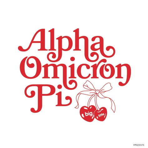 Design unique and trendy custom merch for your Greek organization from Fresh Prints! Submit a proof request to get a free mockup of your design today.   Alpha Omicron Pi designs | Alpha Omicron Pi apparel | custom apparel | greek apparel | Sorority designs | Big Little Reveal designs  |Big Little Reveal apparel | cherry | cherries | cute | ribbon | text | font | script | Alpha Omicron Pi | Big Little Reveal | Sorority | Sisterhood | Greek Life  #shirtjustgotcrazy #freshprints Aoii Sorority, Custom Merch, Big Little Basket, Sorority Sisterhood, Sorority Ideas, Cute Ribbon, Alpha Omicron Pi, Sorority Designs, Big Little Reveal