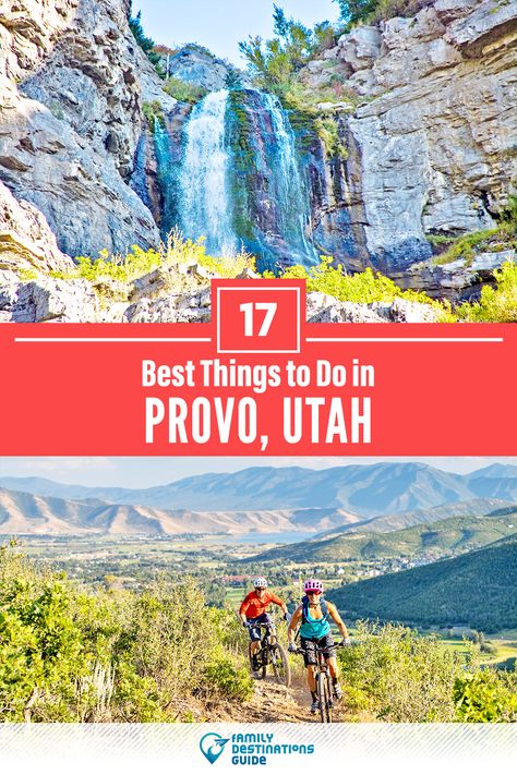 Want to see the most incredible things to do in Provo, UT? We’re FamilyDestinationsGuide, and we’re here to help: From unique activities to the coolest spots to check out, discover the BEST things to do in Provo, Utah - so you get memories that last a lifetime! #provo #provothingstodo #provoactivities #provoplacestogo Things To Do In Provo Utah, Provo Utah Things To Do, Utah Summer Bucket List, Girls Traveling, Pleasant Grove Utah, Utah Summer, Utah Camping, Orem Utah, Things To Do In Utah