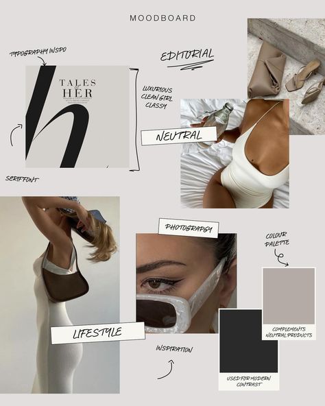 Design Inspo Mood Boards, Forward Thinking Design, Mood Boards Business, Personal Mood Board Inspiration, Inspirational Mood Boards, Personal Brand Mood Board, Product Launch Social Media Post, Instagram Story Ideas For Brands, Business Mood Board Inspiration