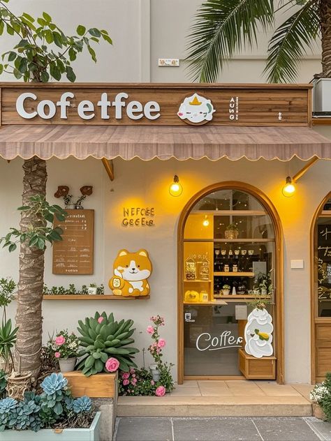 Cafe Idea, Mini Cafe, Cafe Ideas, Cute Cafe, Cozy Cafe, Sweet Moments, Bakery Shop, Cafe Shop, Old Anime