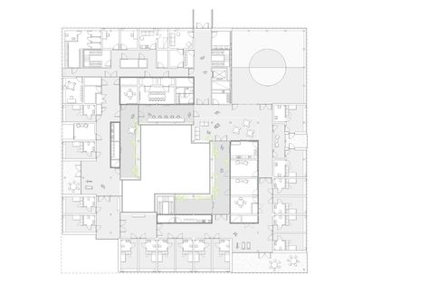 Arch Student, Hospital Design Architecture, Metal Health, Mental Health Clinic, Architecture Design Process, Health Images, Wellness Clinic, Floor Plan Drawing, Mental Health Center