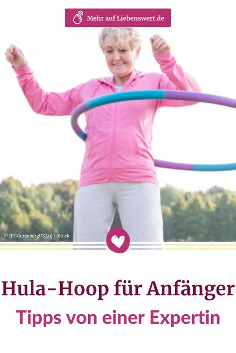 Hula-Hoop macht Spaß und hilft beim Abnehmen. Die passenden Tipps für Anfänger liest du hier. #hulahoop #tipps #anfänger #expertentipps #fitness #sport #abnehmen #liebenswert Aerial Yoga, Fitness Sport, Hula Hoop, Yoga, Pins, Quick Saves