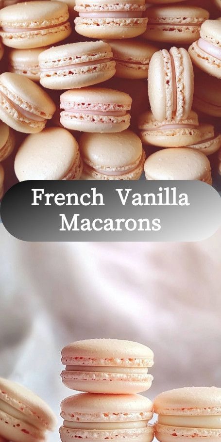 French Vanilla Macarons with Autumn Spice Filling Vanilla Macaron Recipes, Vanilla Macarons, Macaron Filling, Macaron Flavors, Vanilla Spice, French Elegance, Vanilla Flavor, Macaron Recipe, Spice Cookies