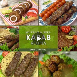 Mutton & Beef Kabab Recipes | Bakra Eid Kabab Recipes | Easy Kabab Recipes by SooperChef | These special Mutton & Beef Kabab Recipes are a must try. Aroma of these super easy and delicious Kabab Recipes will make you want more. Try out these... | By SooperChefFacebook Beef Kabab, Bakra Eid, Eid Special, Recipes Easy, Super Easy, Easy Meals, Make It Yourself