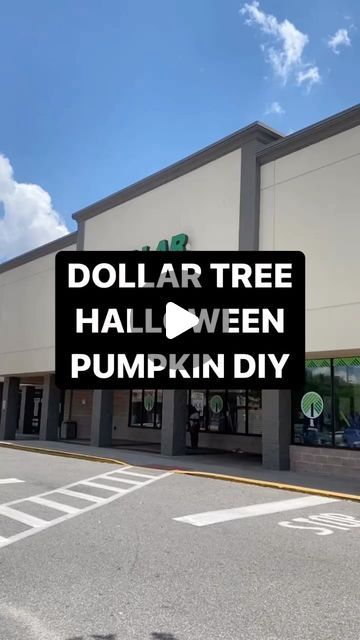 👩🏻‍🦰 Morgan | Crafts & DIYs on Instagram: "Let’s make a Dollar Tree Halloween pumpkin! . . Like, Save & Follow for more 👉 @alifeincrafting . . #dollartree #diyreels #diydollartree #dollartreecommunity #dollartreehalloween #halloweendiy #halloweencrafts #halloweendecor #dollartreeaddicts" Pumpkin Carving Painting, Dollar Store Halloween Diy, Dollar Tree Fall Decor Diy, Dollar Tree Halloween Decor, Halloween Pumpkin Diy, Dollar Store Halloween Decorations, Dollar Tree Pumpkins, Fall Decor Dollar Tree, Dollar Tree Halloween