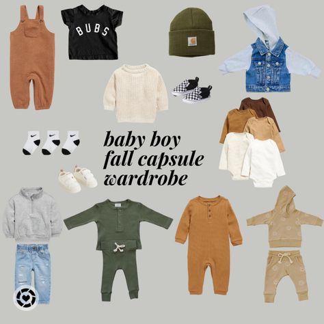 Baby Boy Fall Capsule Wardrobe my favorite finds for baby boy clothes for this fall. Mix and match these closet staples! #LTKGiftGuide Follow my shop @acupofmindfultea on the @shop.LTK app to shop this post and get my exclusive app-only content! #liketkit #LTKbaby #LTKSeasonal @shop.ltk https://liketk.it/3Ocq9 Baby Boy Capsule Wardrobe, Fall Closet Staples, Boys Fall Fashion, Winter Capsule Wardrobe, 6 Month Baby, Fall Capsule Wardrobe, Fall Baby, Closet Staples, Boy Clothes