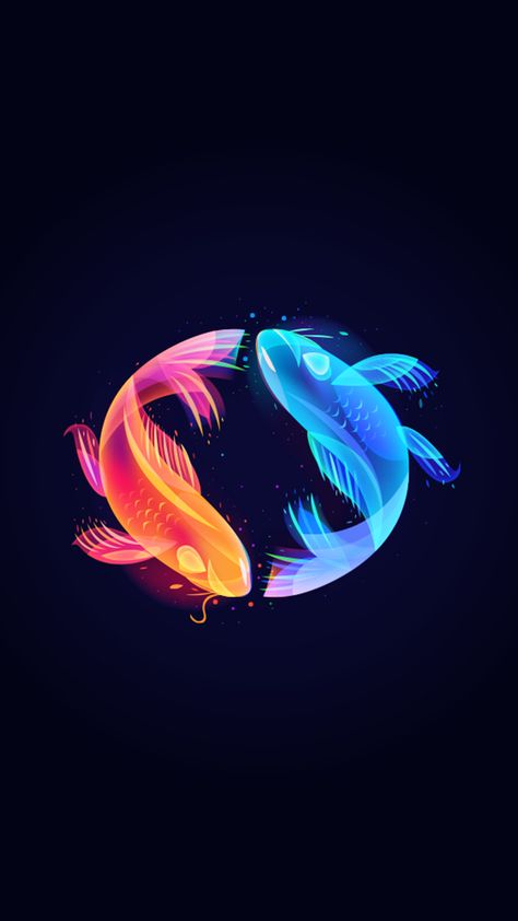 Glowing mystical koi fish digital art illustration Fish Art Wallpaper, Fish Digital Art, Glowing Fish, Glow Fish, Glow Paint, Ikan Koi, Poster Design Layout, Procreate Ipad Art, Infographic Illustration