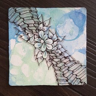 Weekly Challenge #325 - Guest Post by Jessica Davies PART TWO! Jessica Davies, Zentangle Tiles, The Diva, Guest Posting, Guest Post, Tangled, Diva, Doodles, Bubbles