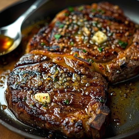 Pan Seared Tri Tip Steak, How To Cook A Ribeye Steak In Oven, Best Pan Seared Steak, Best Way To Cook A Ribeye Steak, Ribeye In The Oven, How To Cook Ribeye Steak On The Stove, Bone In Rib Steak Recipe, Ribeye Steak Recipes Cast Iron, Ribeye Steak Recipes Oven