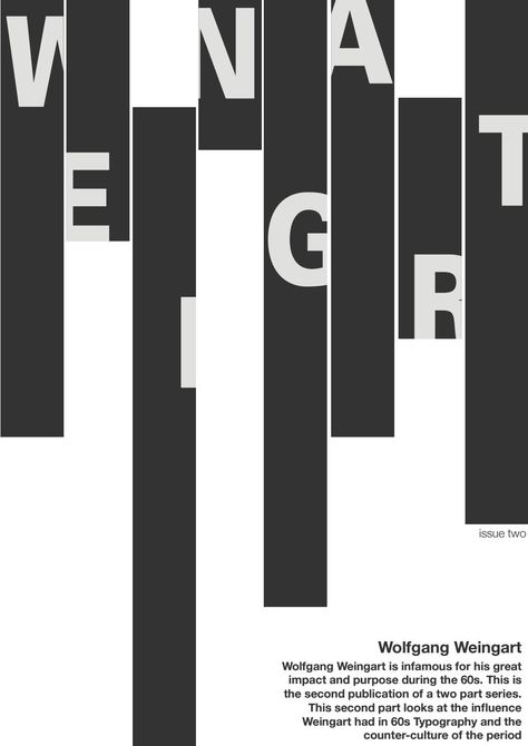 Wolfgang Weingart, Armin Hofmann, Breaking Boundaries, Alphabet City, Expressing Emotions, Graphic Design Collection, Teaching Style, Type Posters, Single Letter