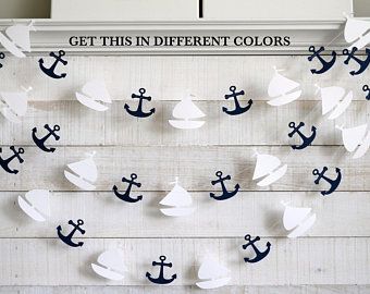 Nautical bridal shower | Etsy