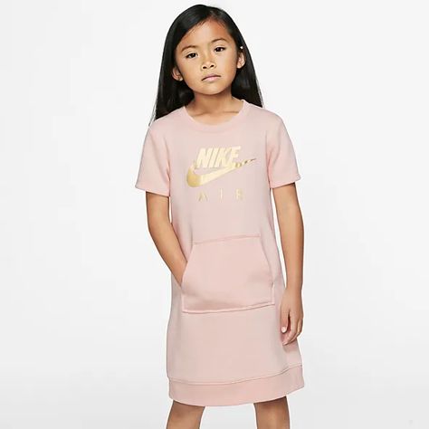 Nike Dress, Outfit Nike, Kids Sportswear, Nike Dresses, Athletic Sweatshirts, Warm Dresses, Fleece Dress, New Nike Air, Photos Of Women