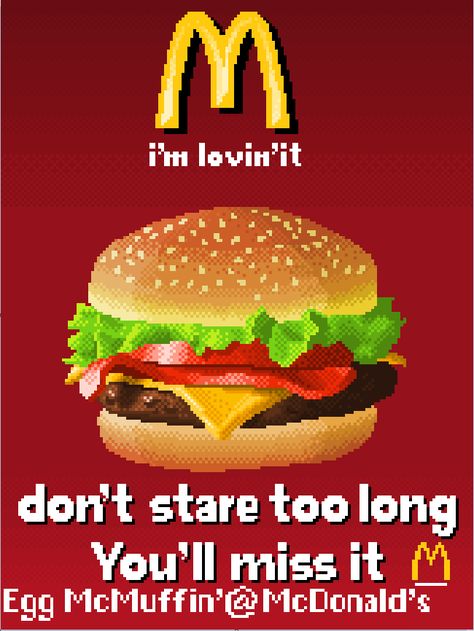 McDonald's poster advertisement Mcdonald's Advertisement, Mcdo Food, Mcdonalds Poster, Mc Muffin, Mcdonalds Egg Mcmuffin, Brand Poster, Free Mcdonalds, Poster Advertisement, Egg Mcmuffin