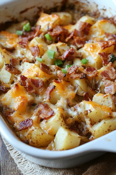 Meals With Baby Potatoes, Missippi Mud Cheesy Potatoes, Mississippi Pot Roast Side Dishes, Cheesy Mississippi Mud Potatoes, Mississippi Mud Potatoes Recipe, Potato And Bacon Recipes, Recipe For Cheesy Potatoes, Mississippi Mud Potatoes, Bacon Cheese Potatoes