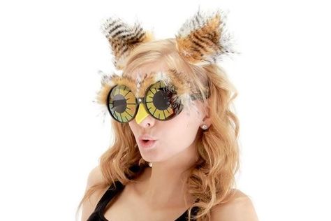 owl costume Owl Ears, Owl Accessories, Owl Costume, Bird Costume, Clever Halloween Costumes, Diy Kostüm, Owl Eyes, Animal Costumes, Easy Halloween Costumes