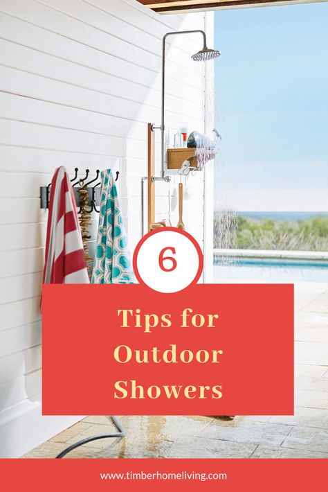 Outdoor Showers Private, Outdoor Shower Next To House, Beach House Outside Shower Ideas, Outdoor Shower Walkway, Outdoor Shower With Curtain, Outdoor Shower Storage Ideas, Outdoor Shower By Pool, Outdoor Shower Hooks, Outdoor Shower Plumbing Fixtures