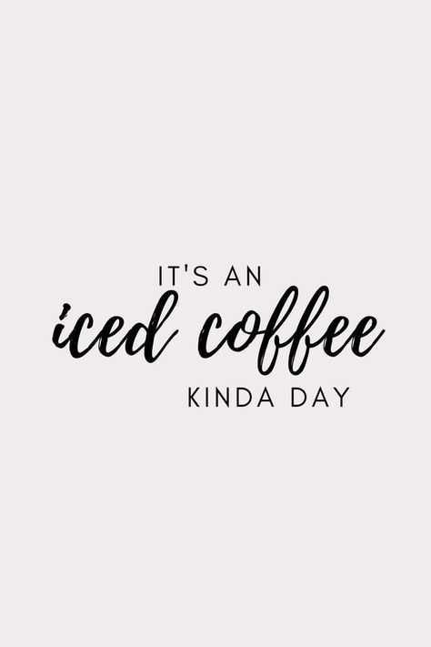 Waiting For Coffee Quotes, Iced Coffee Aesthetic Caption, Iced Coffee Sayings Funny, Positive Coffee Quotes, Iced Coffee Quotes Aesthetic, Starbucks Coffee Quotes, Ice Coffee Quotes, Coffe Quetos, Iced Coffee Quotes Funny