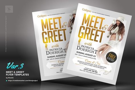 Meet & Greet Flyer Templates #Sponsored , #flyer#Templates#set#template Tutoring Flyer, Company Letterhead Template, Event Poster Template, Report Card Template, Celebrity Format, Meet And Greet, Letterhead Template, Event Flyer Templates, Flyer Design Templates