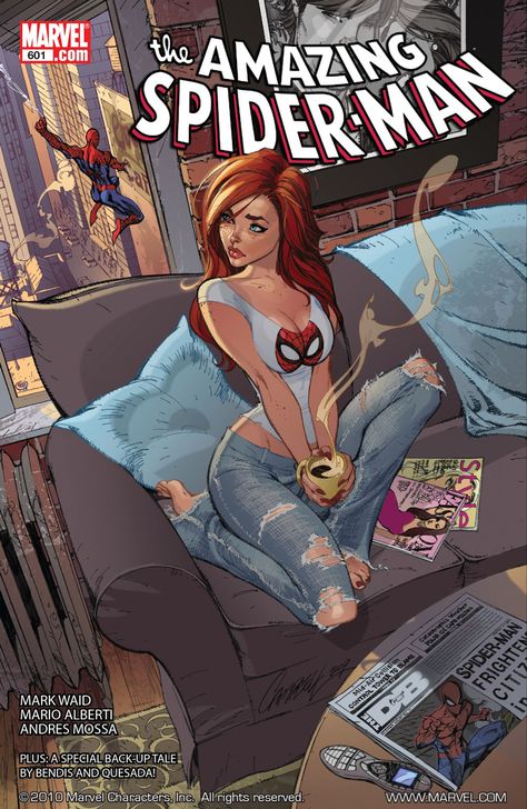 Chihiro Cosplay, Mary Jane Spiderman, J Scott Campbell, Image Spiderman, Mary Jane Watson, Scott Campbell, Comic Characters, Amazing Spider Man, Spiderman Comic