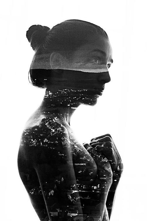 Tutorial : Aneta Ivanova explique comment elle réalise ses portraits en double exposition | phototrend Double Exposure Portraits, Double Exposure Portrait, Double Exposition, Double Exposure Photography, Beginner Photo Editing, Photoshop For Photographers, Multiple Exposure, Exposure Photography, Artist Models