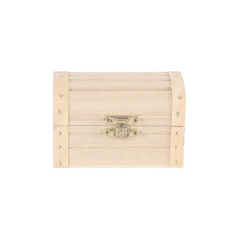 3.5" Wood Treasure Chest by Make Market® | Michaels Wood Treasure Chest, Michaels Store, Tiny Trinkets, Metal Store, Elephant Room, Craft Accessories, Holiday Art, Arts And Crafts Supplies, Treasure Chest