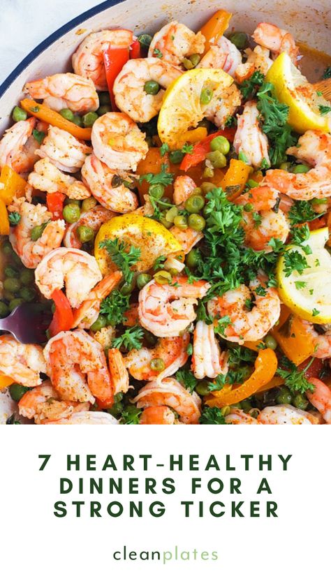 Here's the good news: Healthy food that's good for your heart can also be super-delicious, and easy to make. Try these simple, satisfying recipes that support your heart health. Heat Healthy Recipes, Instant Pot Heart Healthy Recipes, Good For The Heart Food, Health Heart Recipes, Heart Healthy Diet Recipes Dinners, Easy Heart Healthy Meals Low Sodium, No Sodium Dinner Recipes, Quick And Easy Heart Healthy Dinner Recipes, Heart Healthy Shrimp Recipes Dinners