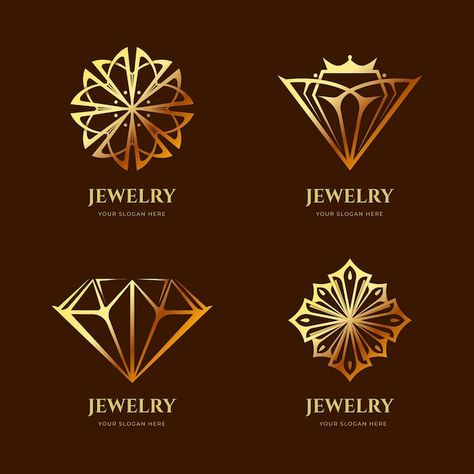 Jewelry Brand Logo, Dd Logo, Free Business Logo, Candle Logo Design, Golden Gradient, Create A Business Logo, Jewel Logo, Jewelry Logo Design, Diamond Monogram