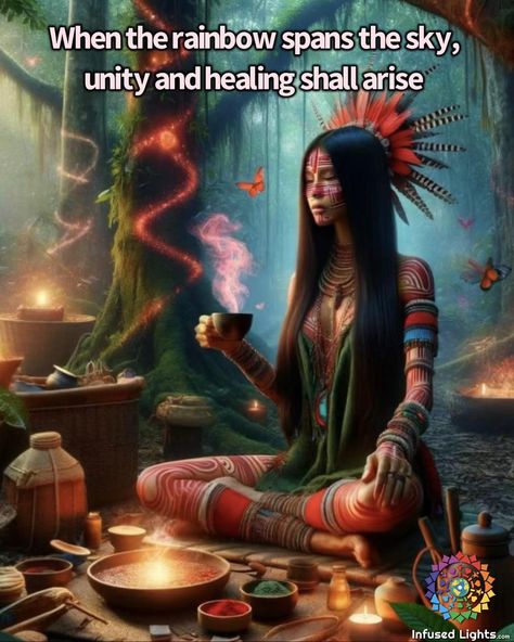 Shamanic Woman, Shaman Art, Shaman Ritual, Shaman Woman, Orishas Yoruba, Inspirational Digital Art, Ancient Trees, Wolves And Women, Shamanic Journey