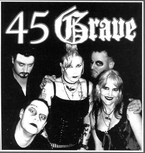 45 Grave Paralysed Age Band, 45 Grave Poster, 45 Grave Band, Bands Wallpaper, Punk Goth Aesthetic, Goth Posters, 45 Grave, Modern Goth, Goth Stuff