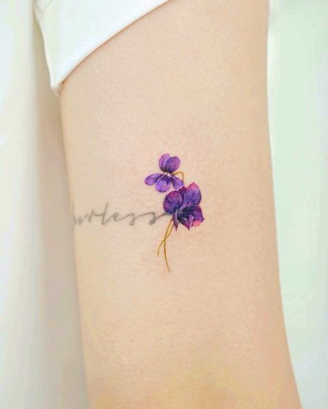 2 Flowers Tattoo, Violet Flower Tattoo, Lotus Tattoos, App Filter, Flower Wrist Tattoos, Tattoo Board, Beautiful Flower Tattoos, 2 Flowers, Airbrush App