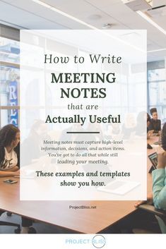 Meeting Notes Template, Effective Meetings, Work Hack, Work Productivity, Staff Meetings, Leadership Management, Work Skills, Meeting Notes, Project Management Tools