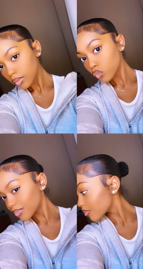 Big Steppa, Big Hair Bands, Sleek Ponytail Hairstyles, Girls Natural Hairstyles, Dyed Natural Hair, Insta Ideas, Natural Hair Styles Easy, Slick Hairstyles, Girls Braids