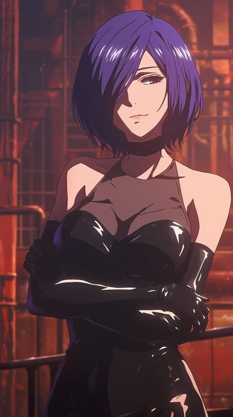 Touka Wallpaper, Tokyo Ghoul Wallpapers, Touka Kirishima, Aesthetic Goth, Anime Artwork Wallpaper, Anime Girlxgirl, Anime Sketch, Anime Poses, Anime Artwork