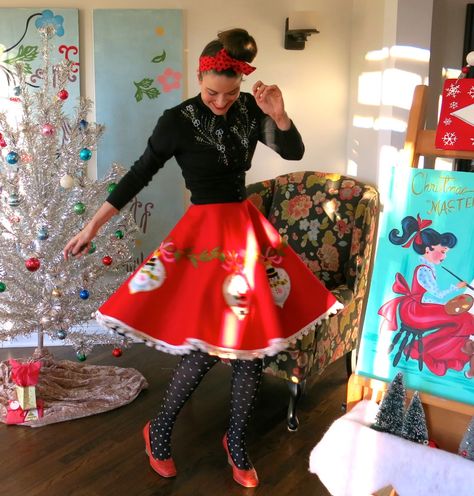 Cassie Stephens: What the Art Teacher Wore #126 and Ghosts of Christmas Past World Book Day Outfits, Ghosts Of Christmas, Light Up Dresses, Cassie Stephens, Teacher Wear, Tacky Christmas Sweater, Ghost Of Christmas Past, Outfit Photos, Diy Skirt