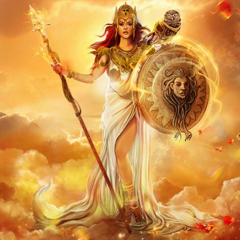 ArtStation - Athena # Greek Mythology # Goddess of War # my virsion !!, anita chaudhary Goddess Athena, The Goddess, The Sky, A Woman