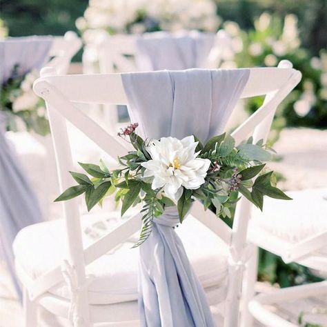 Faster shipping. Better service Pew Flowers, Wedding Photography Props, Party Chairs, Aisle Flowers, Wedding Arch Flowers, Arch Flowers, Wedding Aisle Decorations, Wedding Wall, Aisle Decor